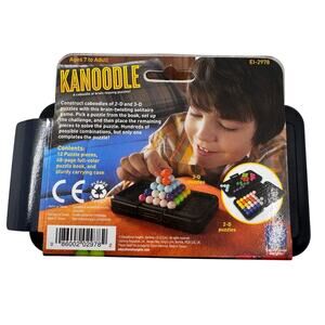 Kanoodle Brain Teaser Puzzle Game Educational Insights Travel Game 7-Adult  Stem